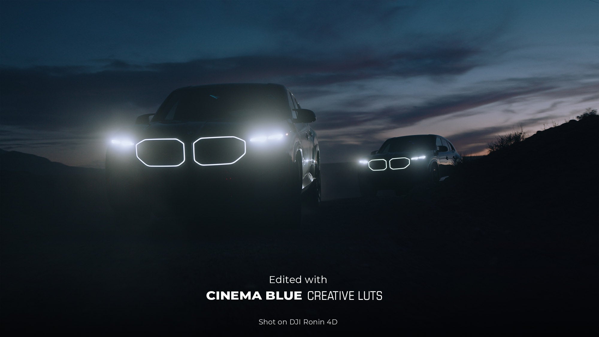 Cinema Blue Creative LUTs