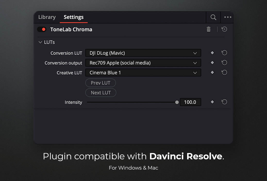 ToneLab Signature Creative LUTs